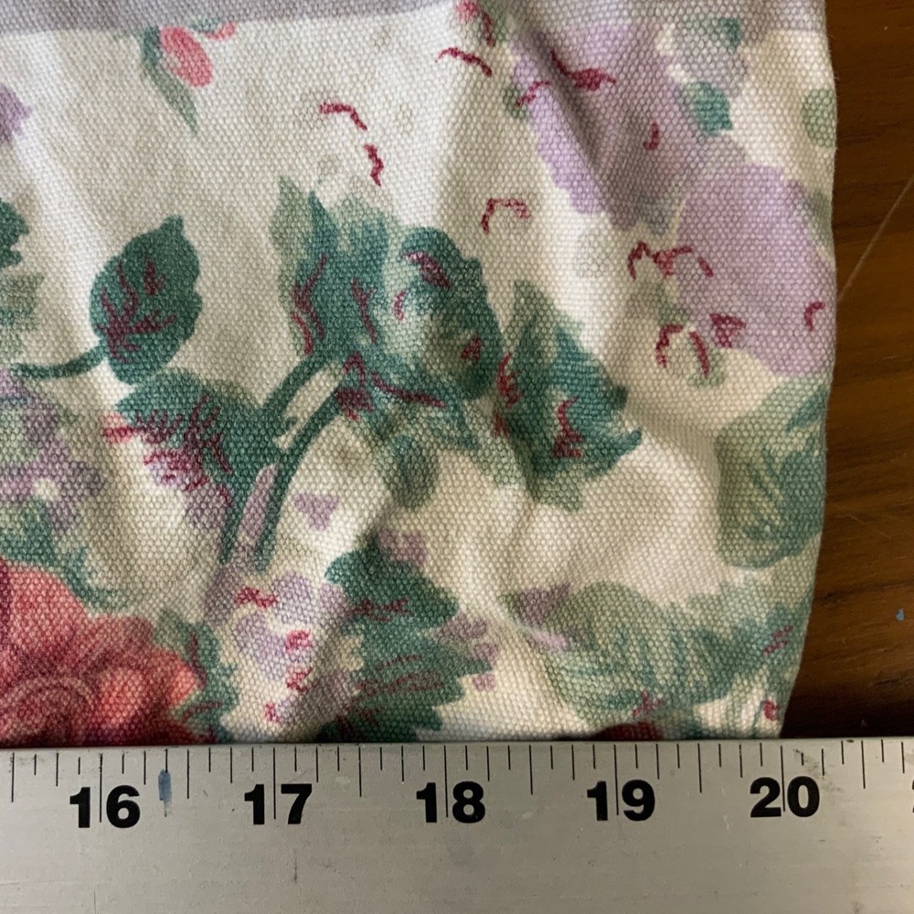 Gitano Vintage Floral Plaid Patchwork Duffle Bag … - image 9